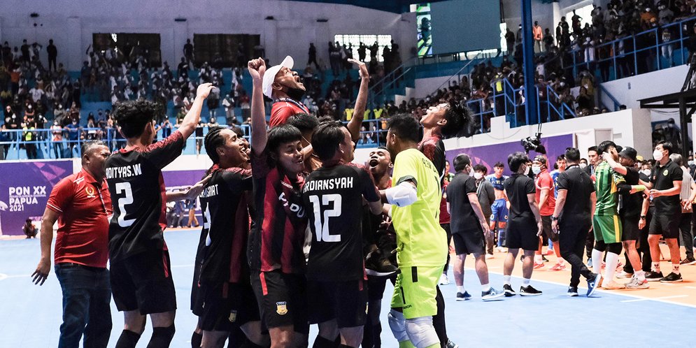 Galeri Tim Futsal Papua Raih Emas Pon Xx Tiffa News