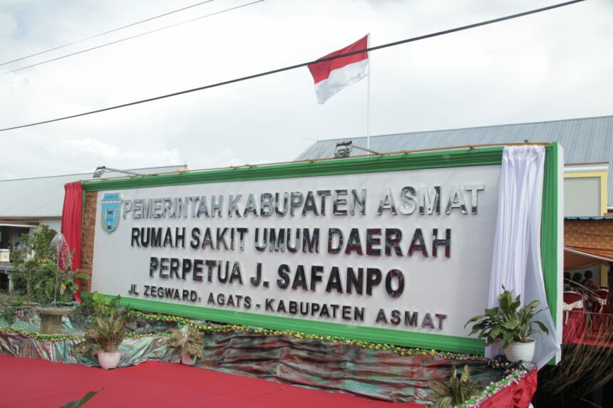 PJ Gubernur Papua Selatan Dan Bupati Asmat Resmikan RSUD Perpetua J ...